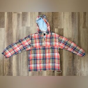 Eddie Bauer Multicolor Plaid Womens Hoodie